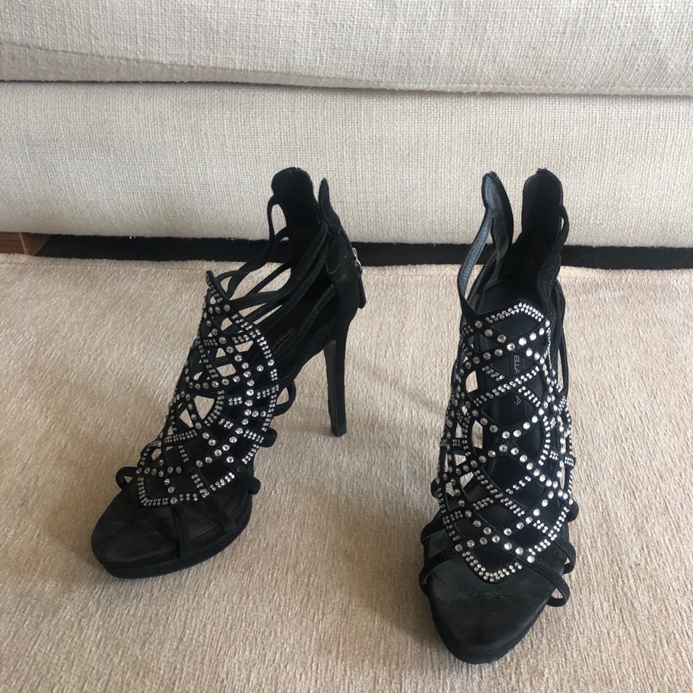 Stella Luna crystal heels